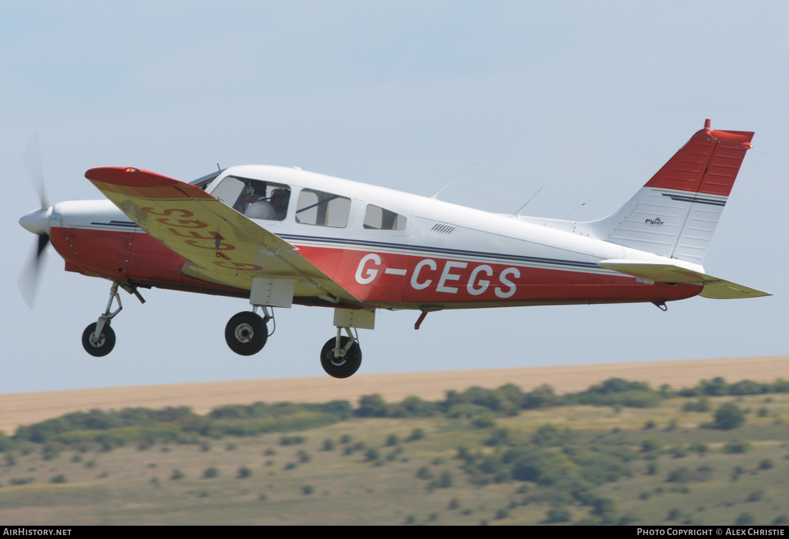 Aircraft Photo of G-CEGS | Piper PA-28-161 Warrior II | AirHistory.net #273933