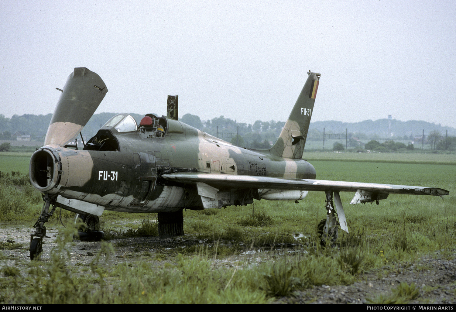 Aircraft Photo of FU-31 | Republic F-84F Thunderstreak | Belgium - Air Force | AirHistory.net #273939