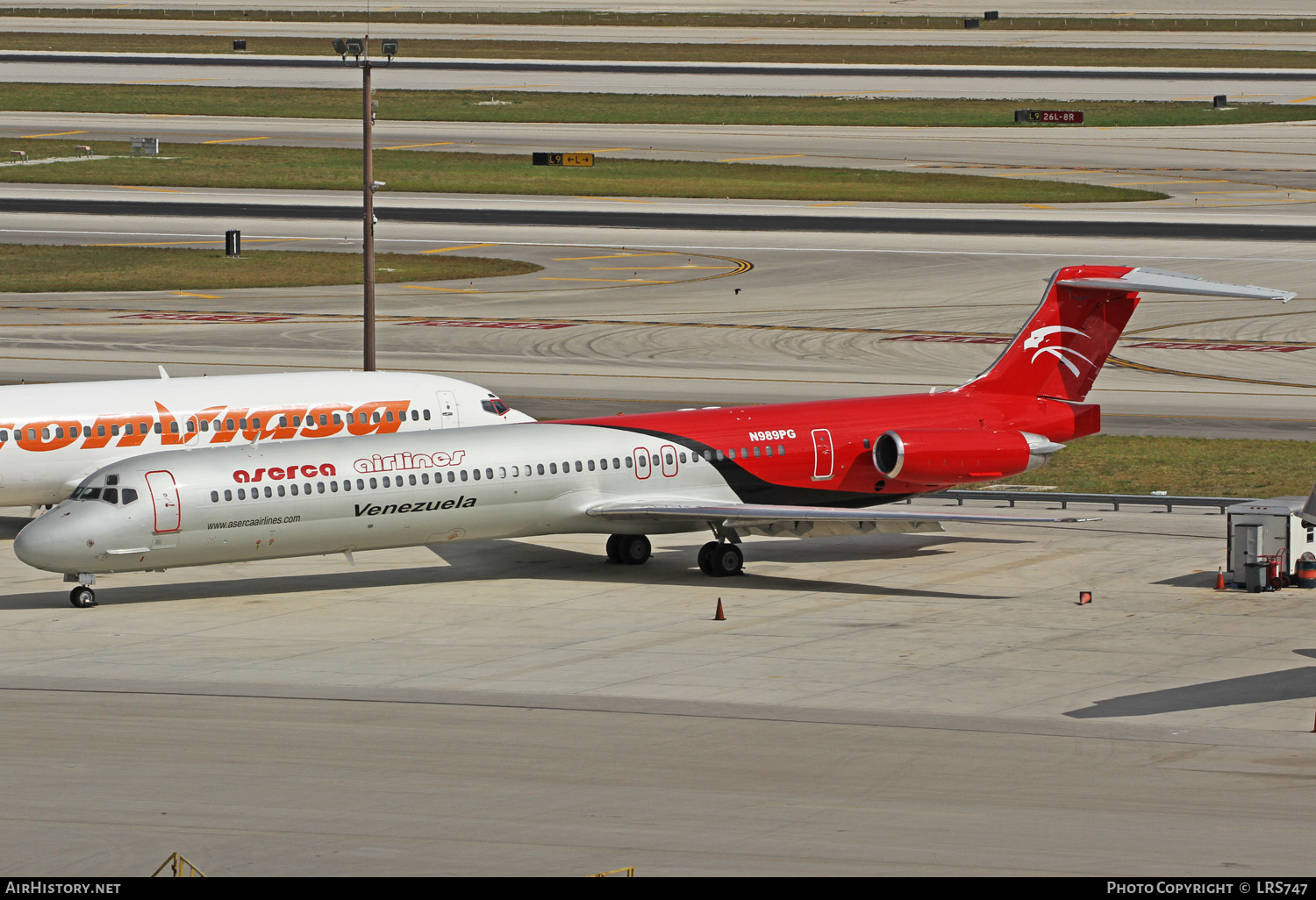 Aircraft Photo of N989PG | McDonnell Douglas MD-83 (DC-9-83) | Aserca Airlines | AirHistory.net #273966