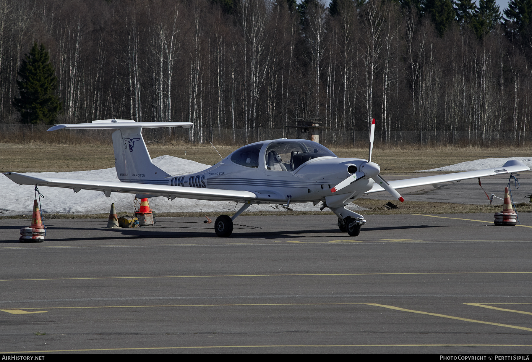 Aircraft Photo of OH-DDS | Diamond DA40D Diamond Star TDI | Polyteknikkojen Ilmailukerho | AirHistory.net #273967