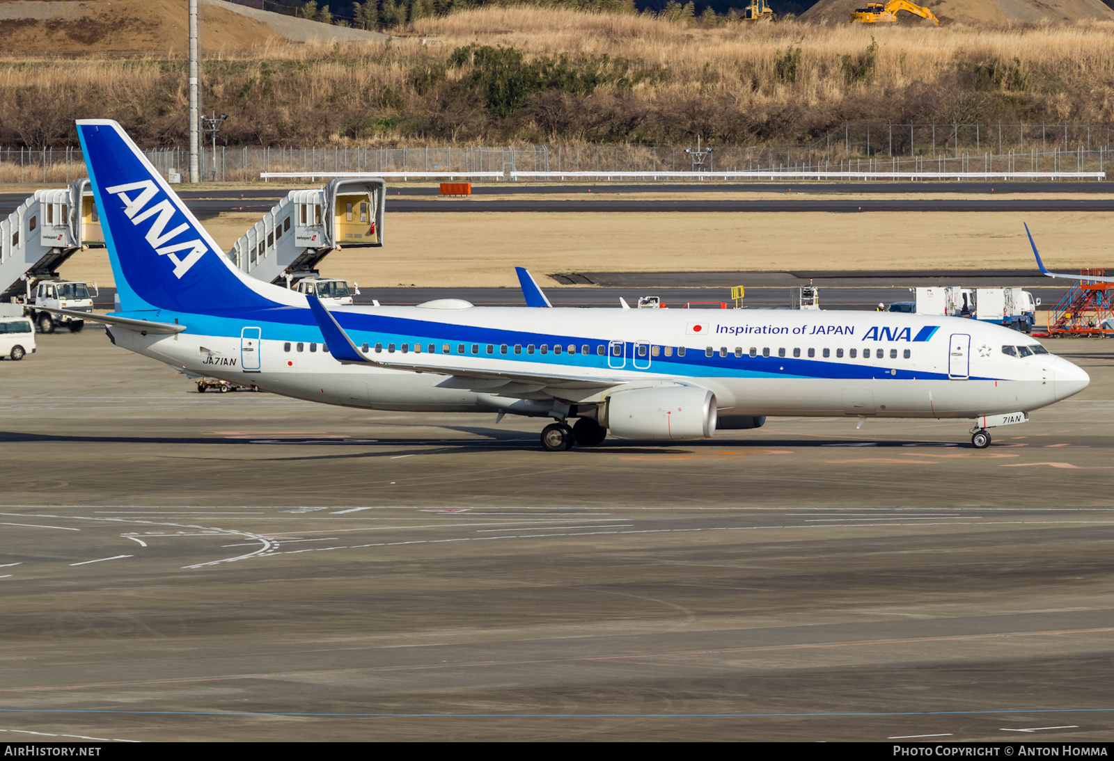 Aircraft Photo of JA71AN | Boeing 737-881 | All Nippon Airways - ANA | AirHistory.net #273985