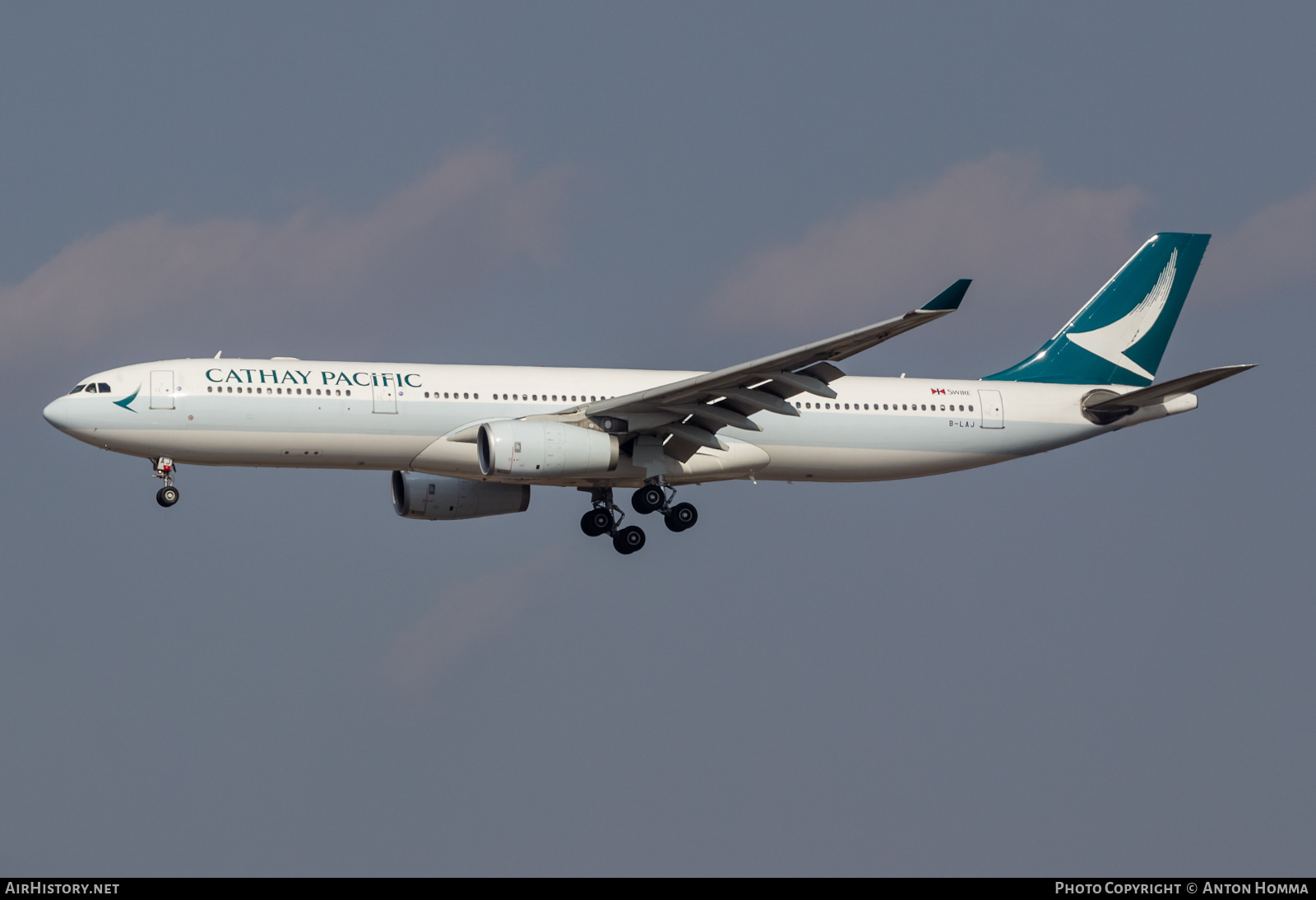 Aircraft Photo of B-LAJ | Airbus A330-343E | Cathay Pacific Airways | AirHistory.net #273988