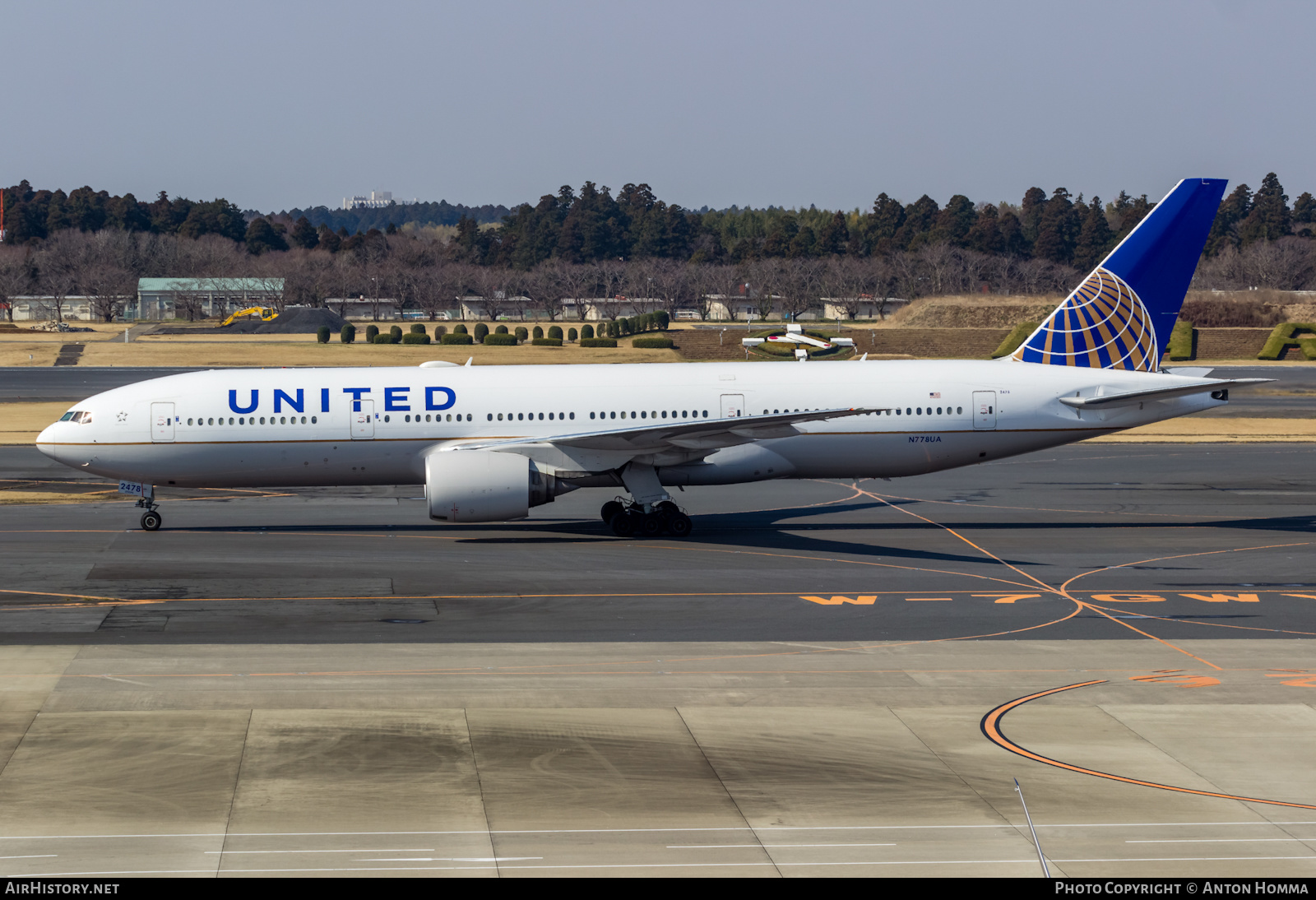 Aircraft Photo of N778UA | Boeing 777-222 | United Airlines | AirHistory.net #274007