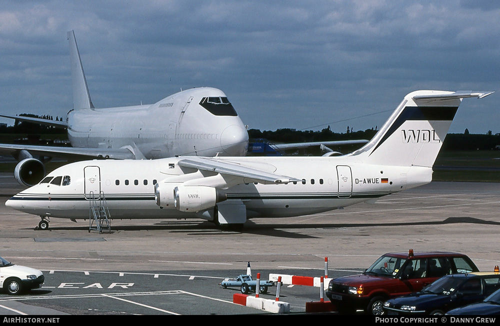 Aircraft Photo of D-AWUE | British Aerospace BAe-146-200 | WDL Aviation | AirHistory.net #274011