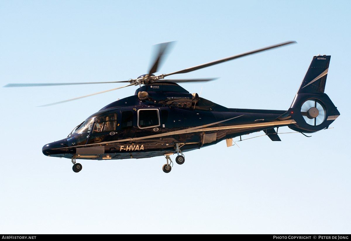 Aircraft Photo of F-HVAA | Eurocopter EC-155B-1 | Héli Sécurité Helicopter Airline | AirHistory.net #274050