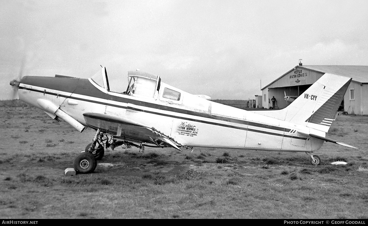 Aircraft Photo of VH-CYY | Yeoman YA1 Cropmaster 250R Srs 2 | Westair Aviation Service | AirHistory.net #274053