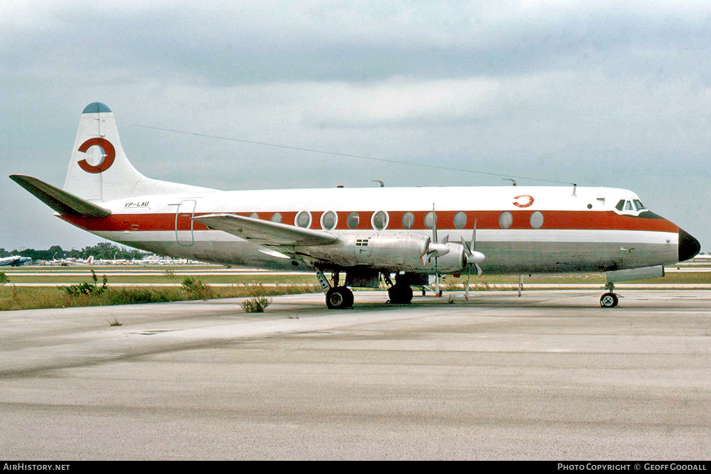 Aircraft Photo of VP-LAU | Vickers 807 Viscount | Air Caribbean | AirHistory.net #274054