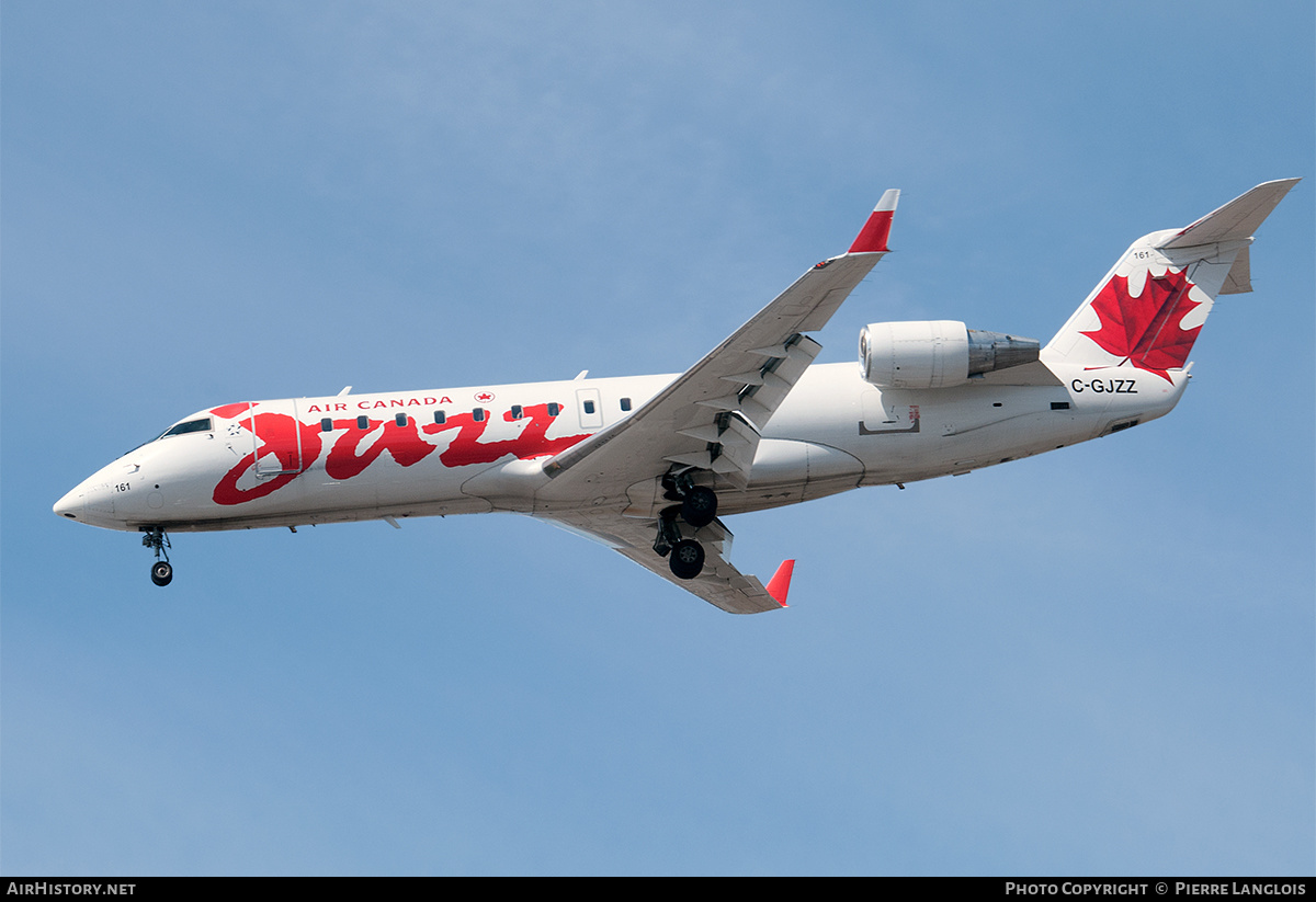 Aircraft Photo of C-GJZZ | Bombardier CRJ-200ER (CL-600-2B19) | Air Canada Jazz | AirHistory.net #274068