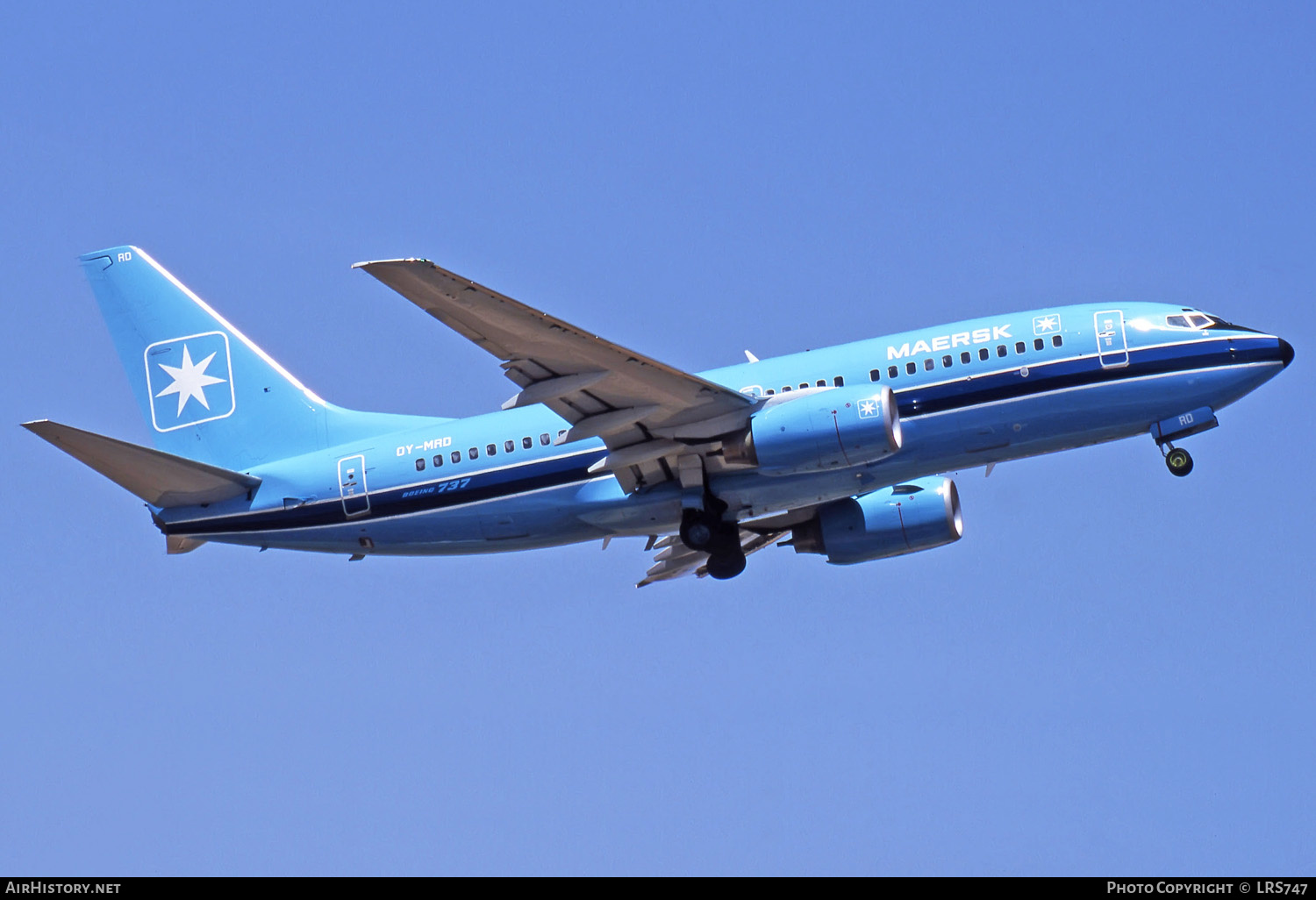 Aircraft Photo of OY-MRD | Boeing 737-7L9 | Maersk Air | AirHistory.net #274078