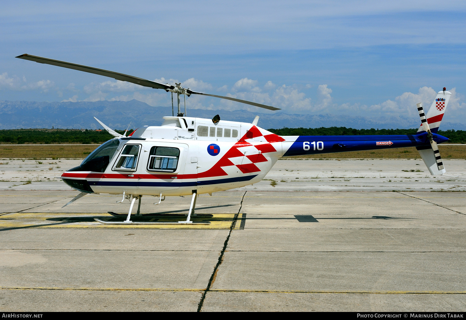 Aircraft Photo of 610 | Bell 206B-3 JetRanger III | Croatia - Air Force | AirHistory.net #274090