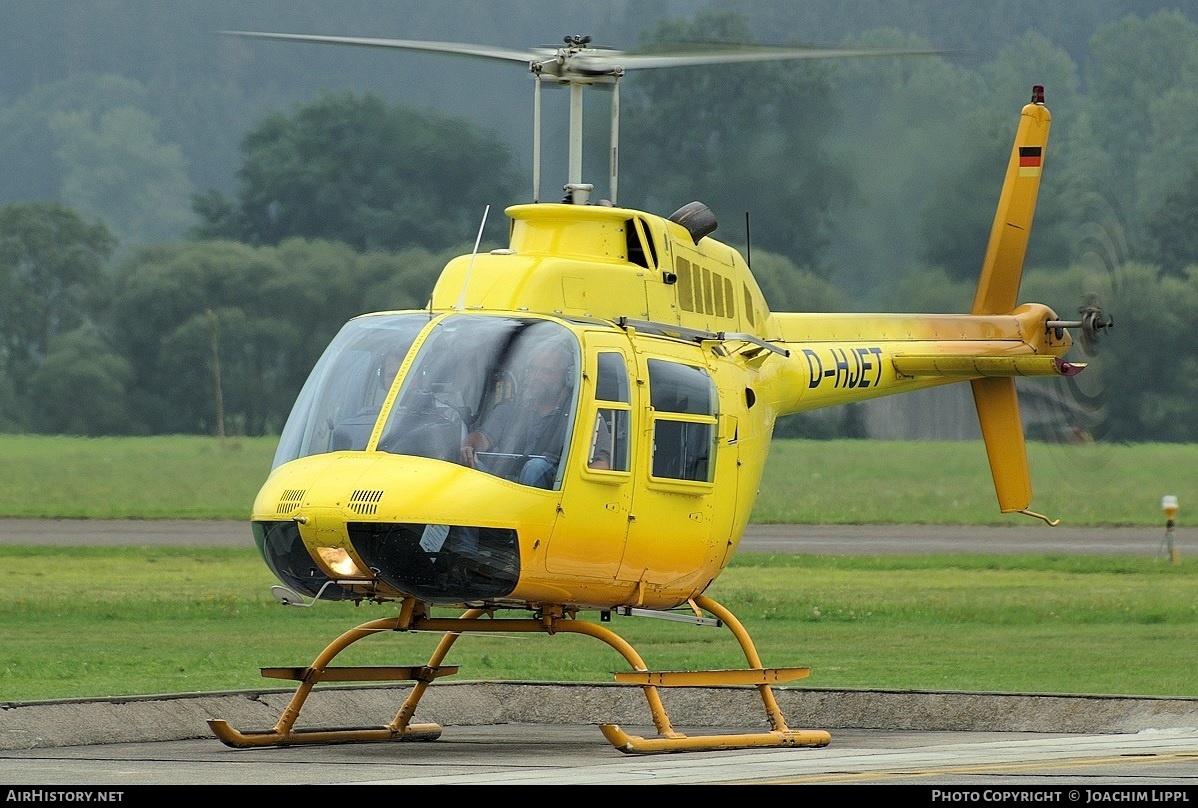 Aircraft Photo of D-HJET | Bell 206B-3 JetRanger III | AirHistory.net #274091
