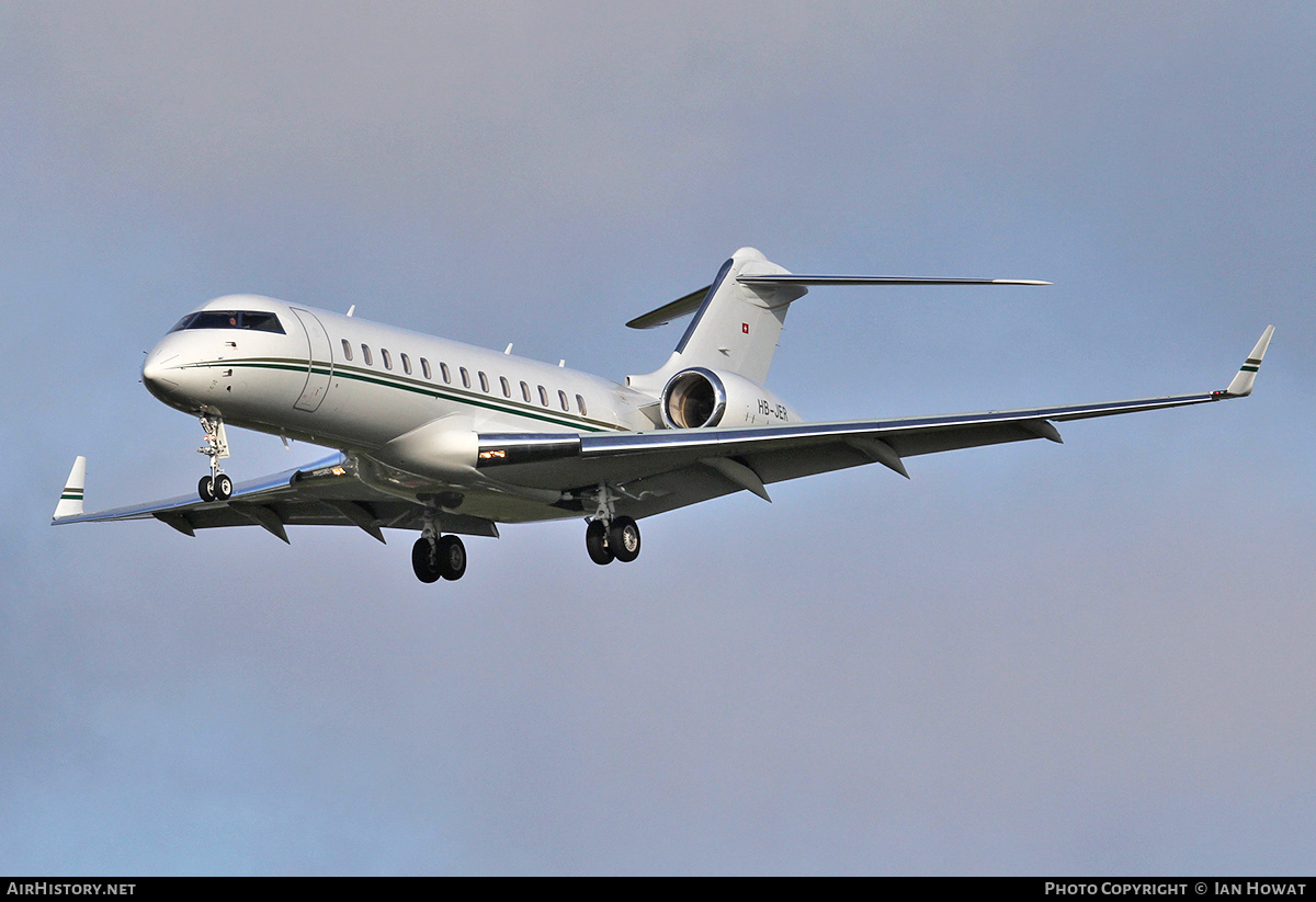 Aircraft Photo of HB-JER | Bombardier Global Express (BD-700-1A10) | AirHistory.net #274093