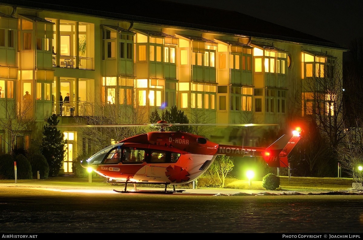 Aircraft Photo of D-HDRR | Eurocopter-Kawasaki EC-145 (BK-117C-2) | DRF Luftrettung - German Air Rescue | AirHistory.net #274094