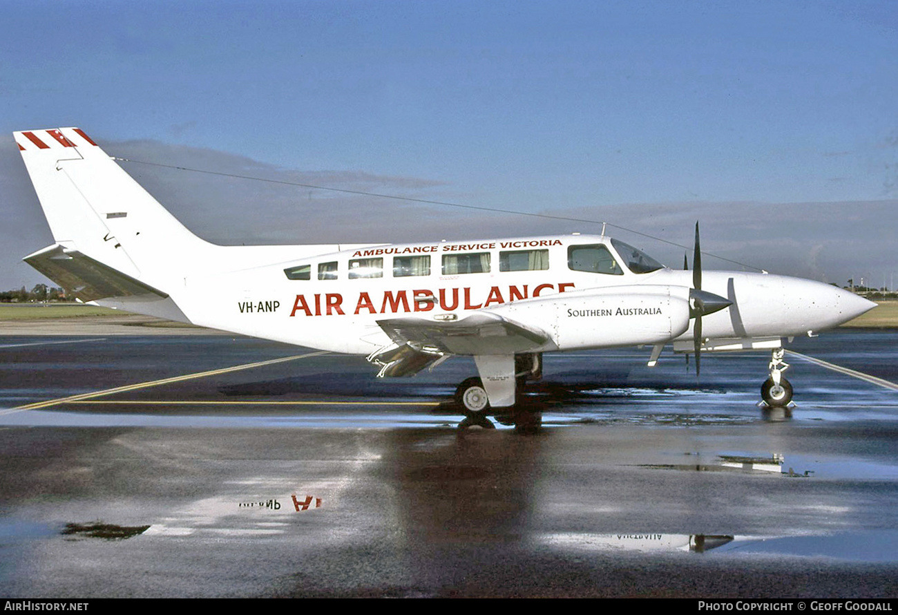 Aircraft Photo of VH-ANP | Cessna 404 Titan | Ambulance Service Victoria | AirHistory.net #274099