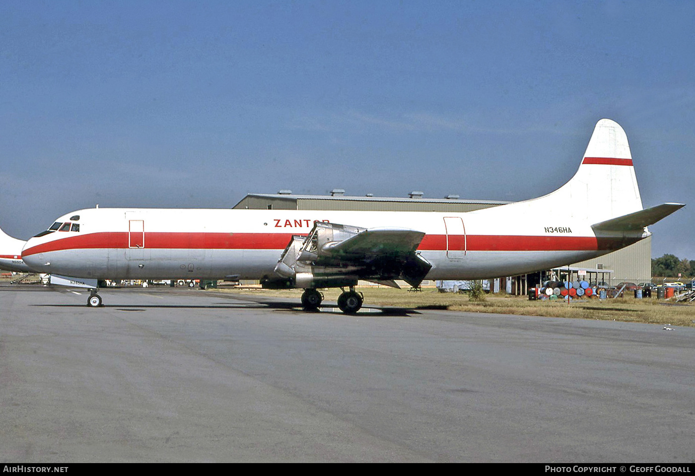 Aircraft Photo of N346HA | Lockheed L-188A(F) Electra | Zantop International Airlines | AirHistory.net #274100