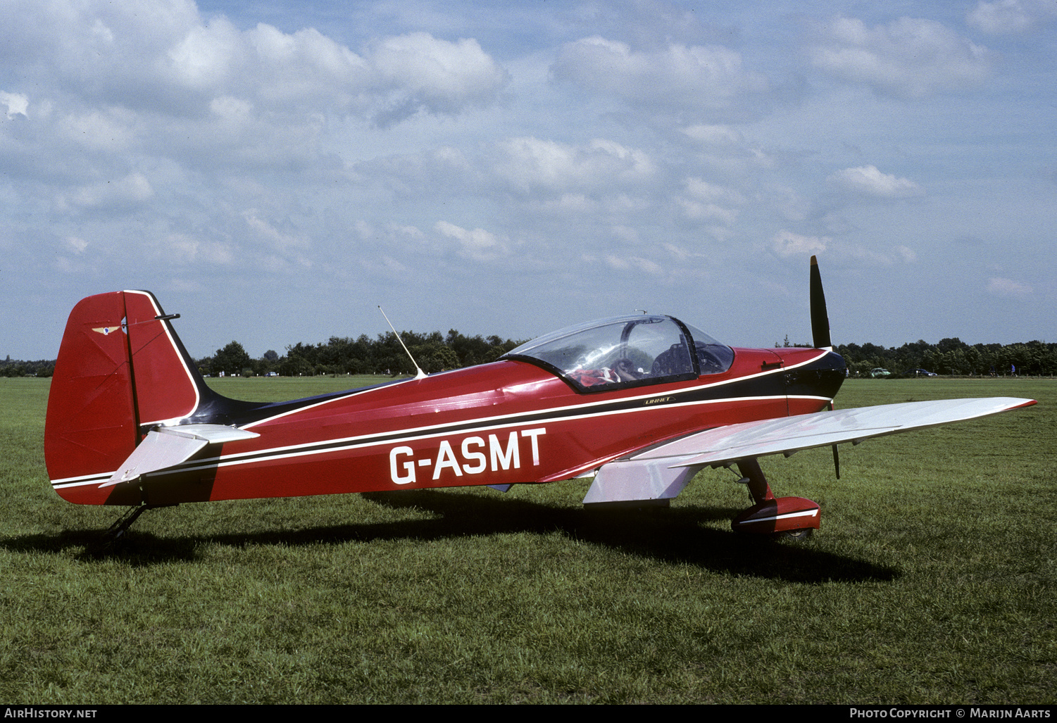 Aircraft Photo of G-ASMT | Fairtravel Linnet 2 | AirHistory.net #274118