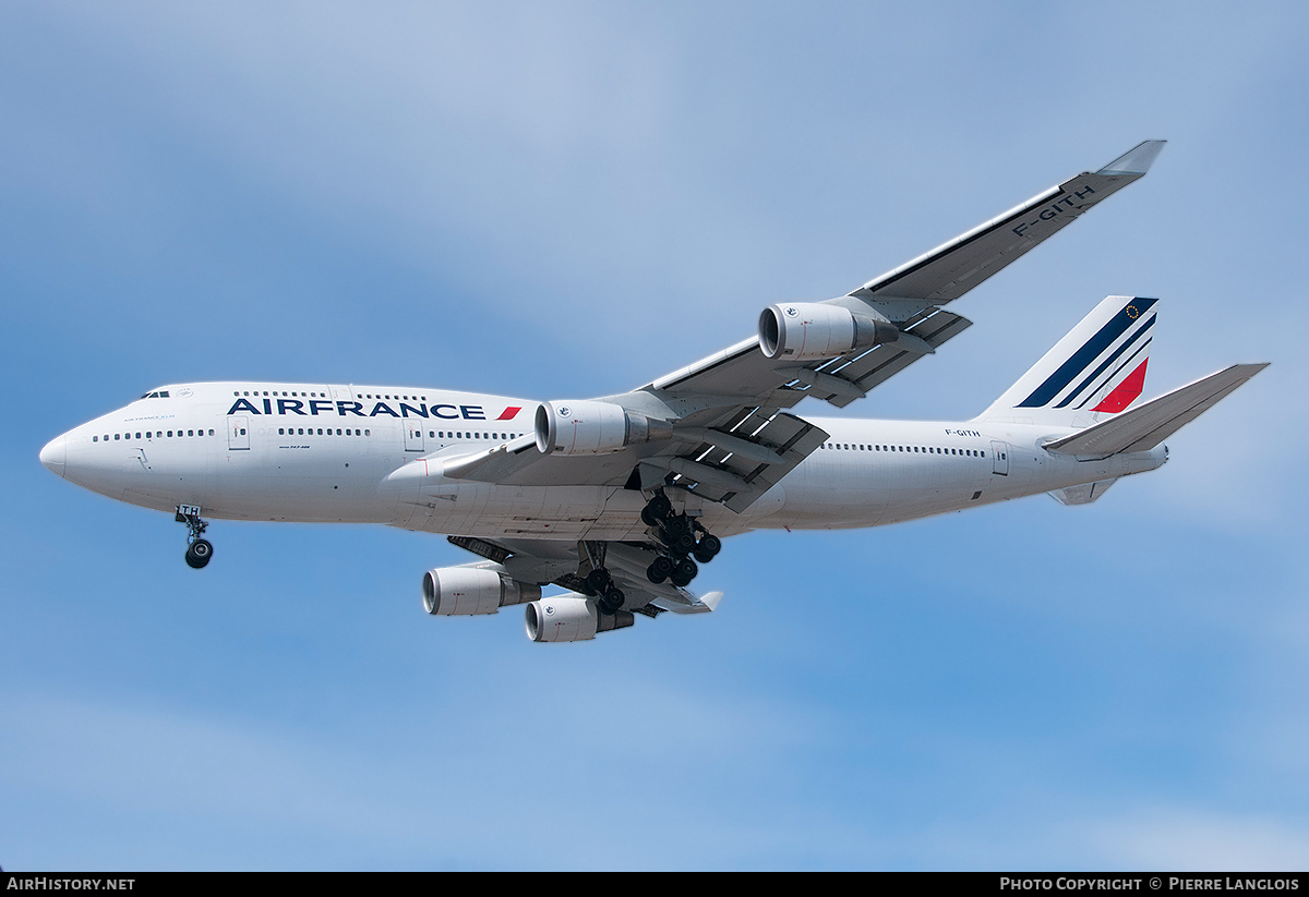 Aircraft Photo of F-GITH | Boeing 747-428 | Air France | AirHistory.net #274119