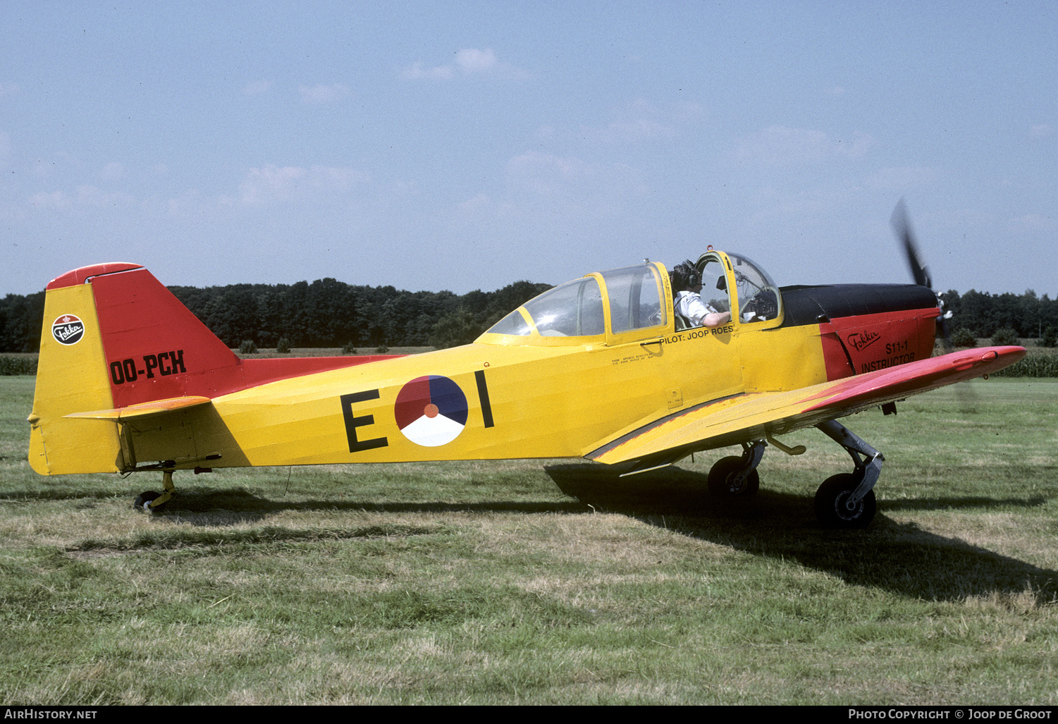 Aircraft Photo of OO-PCH / E-1 | Fokker S.11-1 Instructor | Netherlands - Air Force | AirHistory.net #274126