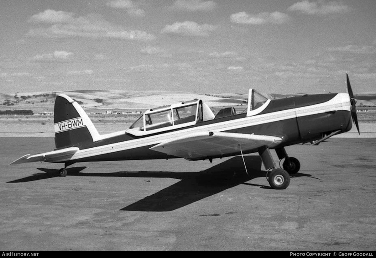 Aircraft Photo of VH-BWM | De Havilland DHC-1 Chipmunk Mk22 | AirHistory.net #274138