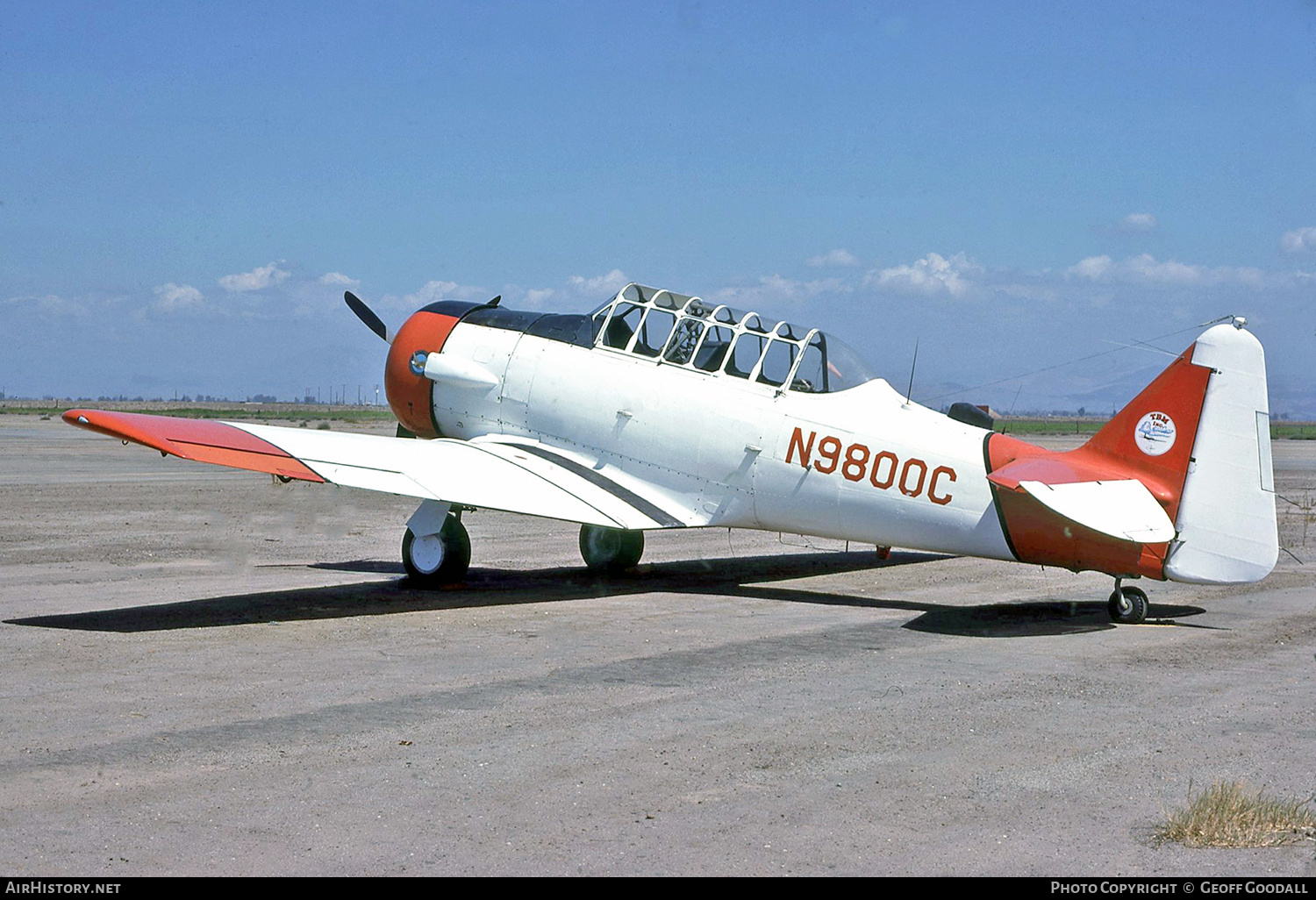 Aircraft Photo of N9800C | North American SNJ-6 Texan | TBM | AirHistory.net #274139