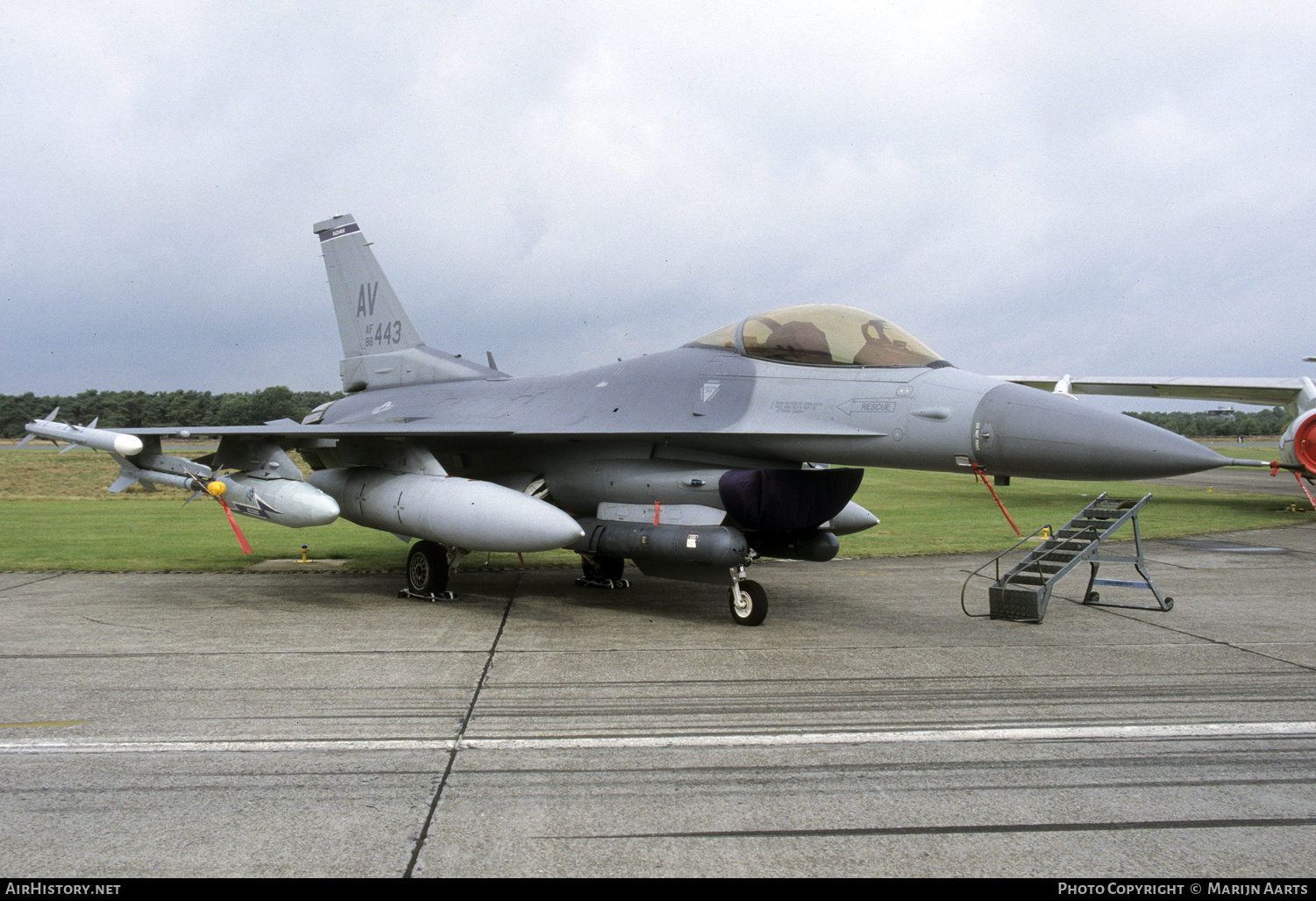 Aircraft Photo of 88-0443 / AF88-443 | General Dynamics F-16CM Fighting Falcon | USA - Air Force | AirHistory.net #274143
