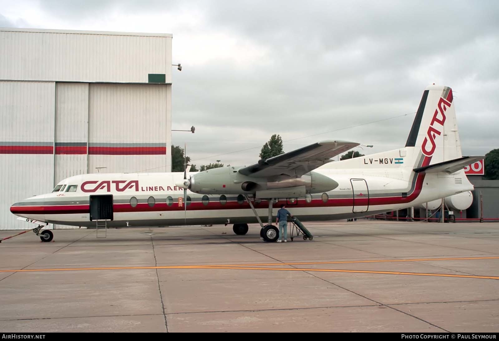 Aircraft Photo of LV-MGV | Fairchild Hiller FH-227B | CATA Líneas Aéreas | AirHistory.net #274162