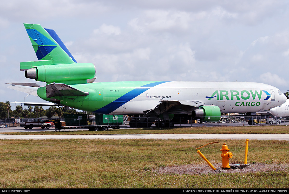 Aircraft Photo of N478CT | McDonnell Douglas DC-10-30F | Arrow Cargo | AirHistory.net #274180