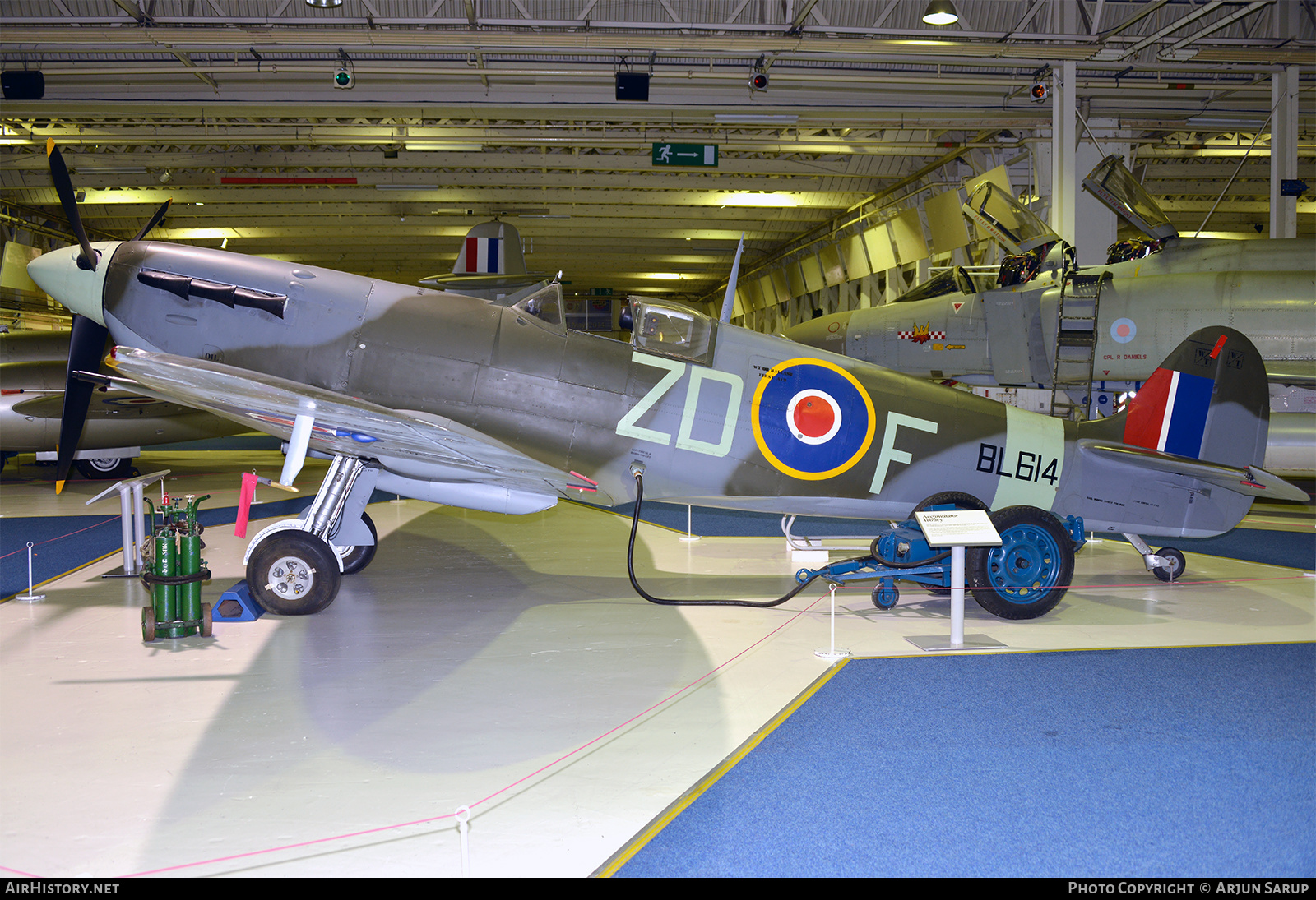 Aircraft Photo of BL614 | Supermarine 349 Spitfire F5B | UK - Air Force | AirHistory.net #274194