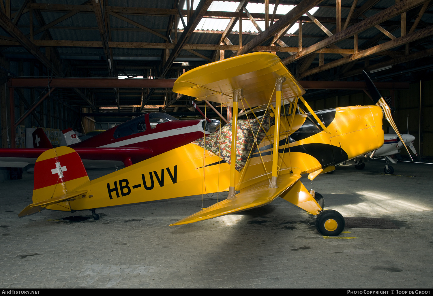 Aircraft Photo of HB-UVV | CASA 1.131E Jungmann | AirHistory.net #274206