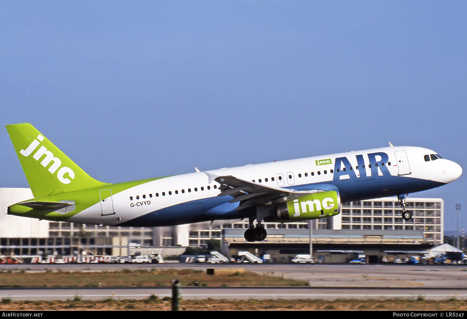 Aircraft Photo of G-CVYD | Airbus A320-231 | JMC Air | AirHistory.net #274212