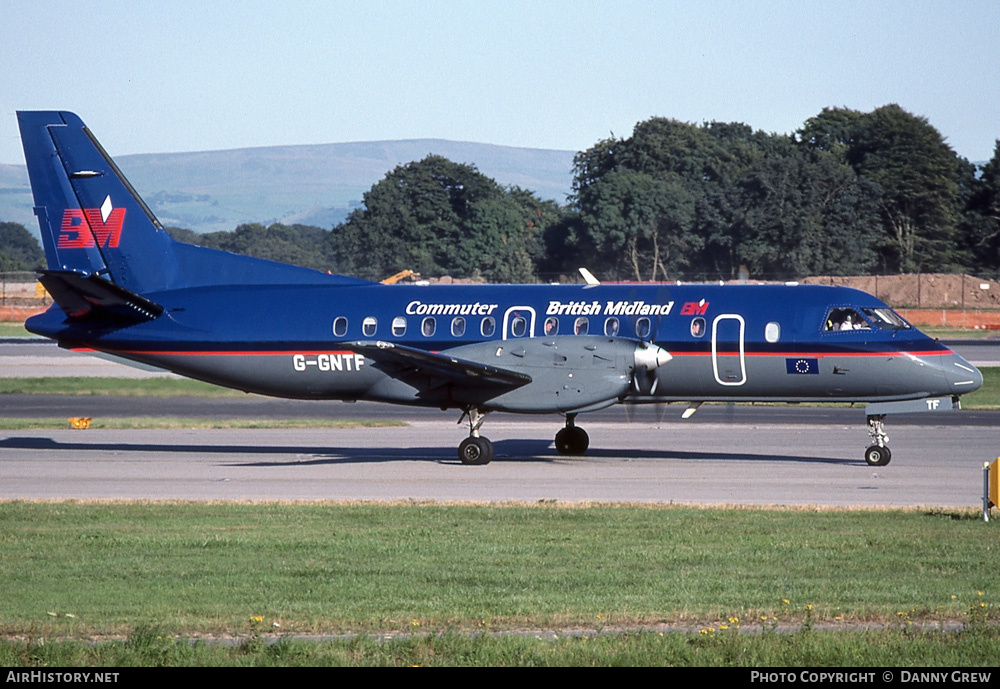Aircraft Photo of G-GNTF | Saab 340A | British Midland Commuter | AirHistory.net #274230
