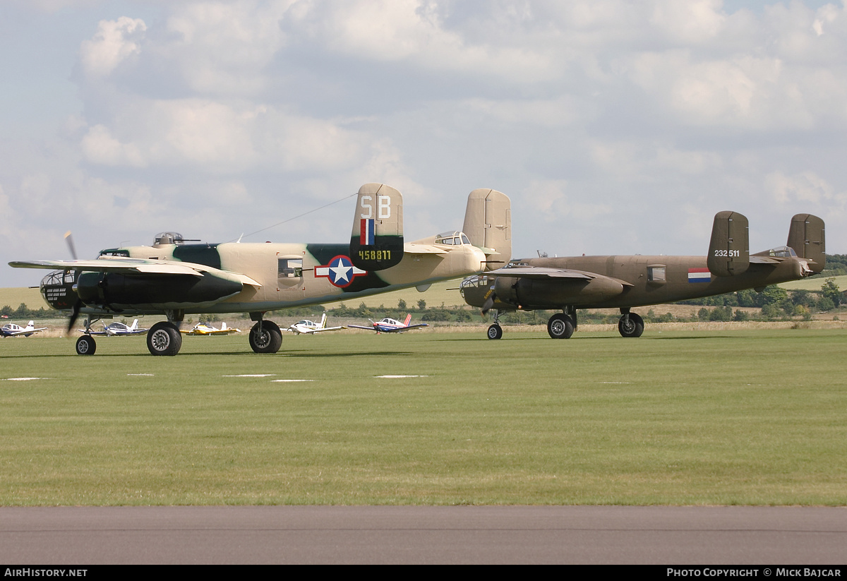 Aircraft Photo of HB-RDE / 458811 | North American B-25J Mitchell | USA - Air Force | AirHistory.net #274232