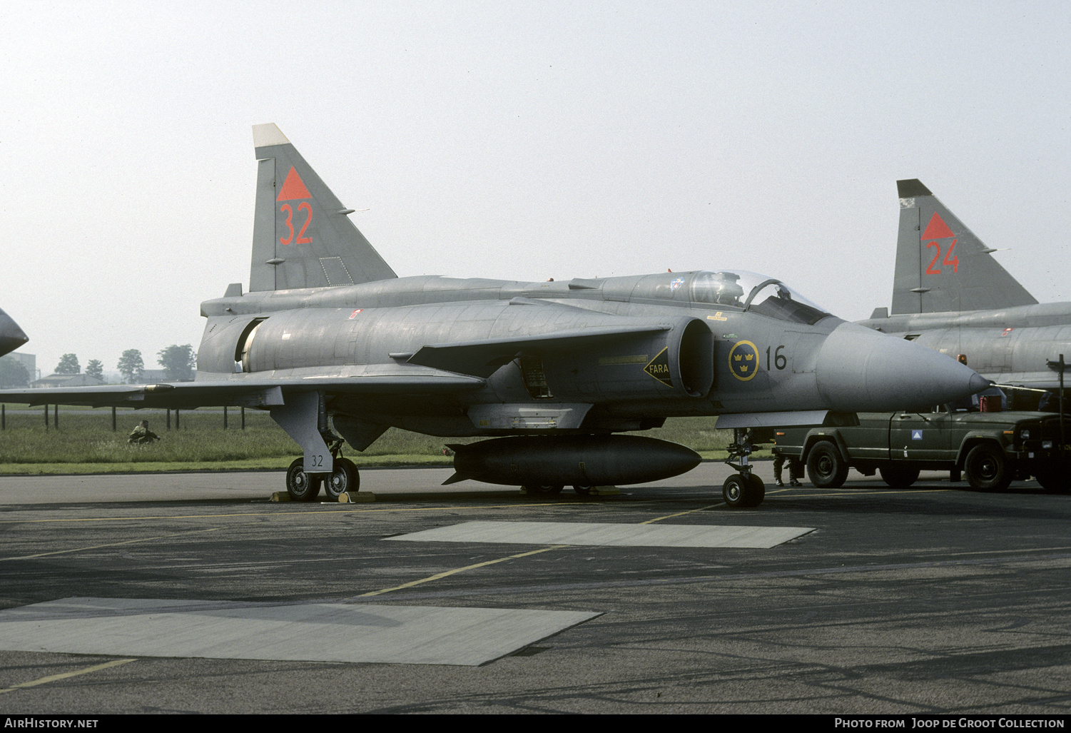 Aircraft Photo of 37432 | Saab JA37D Viggen | Sweden - Air Force | AirHistory.net #274241