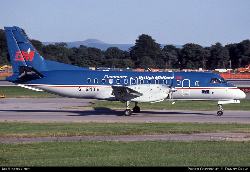 Aircraft Photo of G-GNTB | Saab-Fairchild SF-340A | British Midland Commuter | AirHistory.net #274247