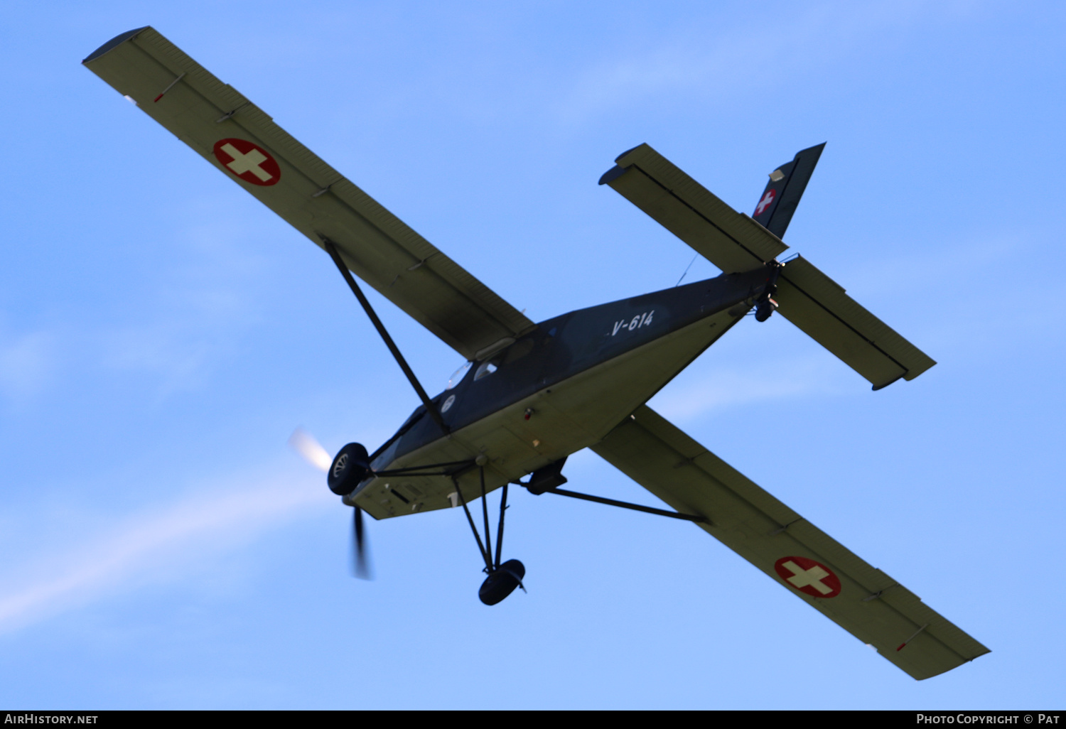 Aircraft Photo of V-614 | Pilatus PC-6/B2-H2M-1 Turbo Porter | Switzerland - Air Force | AirHistory.net #274248