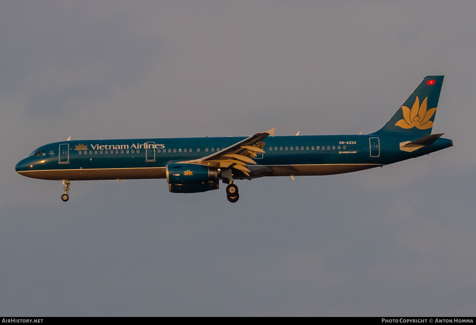 Aircraft Photo of VN-A334 | Airbus A321-231 | Vietnam Airlines | AirHistory.net #274250