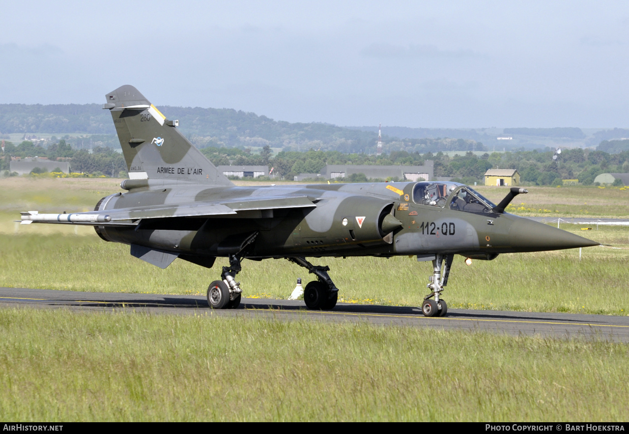 Aircraft Photo of 280 | Dassault Mirage F1CT | France - Air Force | AirHistory.net #274256
