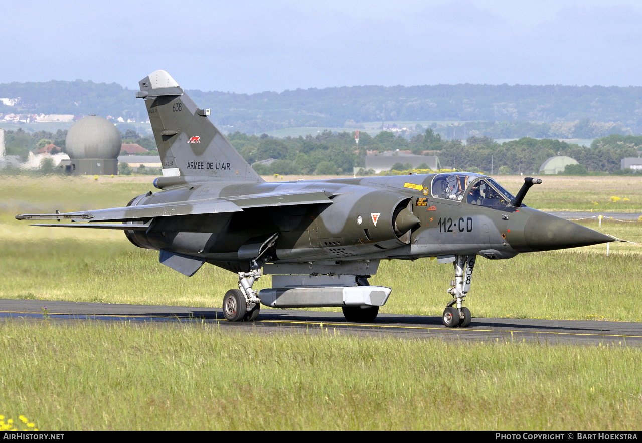 Aircraft Photo of 638 | Dassault Mirage F1CR | France - Air Force | AirHistory.net #274258