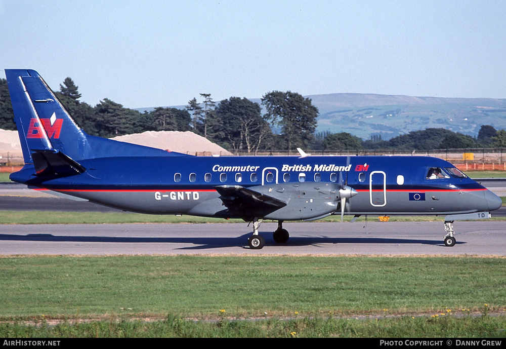 Aircraft Photo of G-GNTD | Saab-Fairchild SF-340A(QC) | British Midland Commuter | AirHistory.net #274263