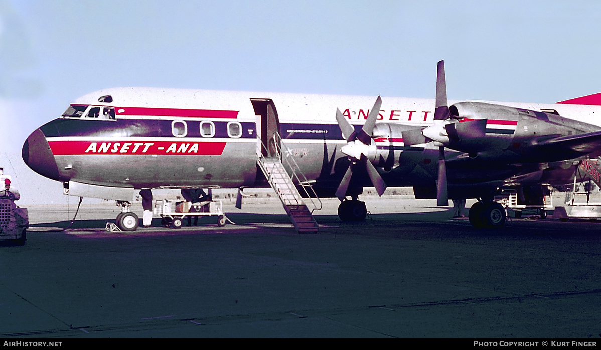 Aircraft Photo of VH-RMA | Lockheed L-188A Electra | Ansett - ANA | AirHistory.net #274275