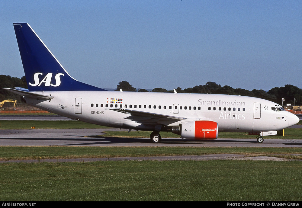 Aircraft Photo of SE-DNS | Boeing 737-683 | Scandinavian Airlines - SAS | AirHistory.net #274279