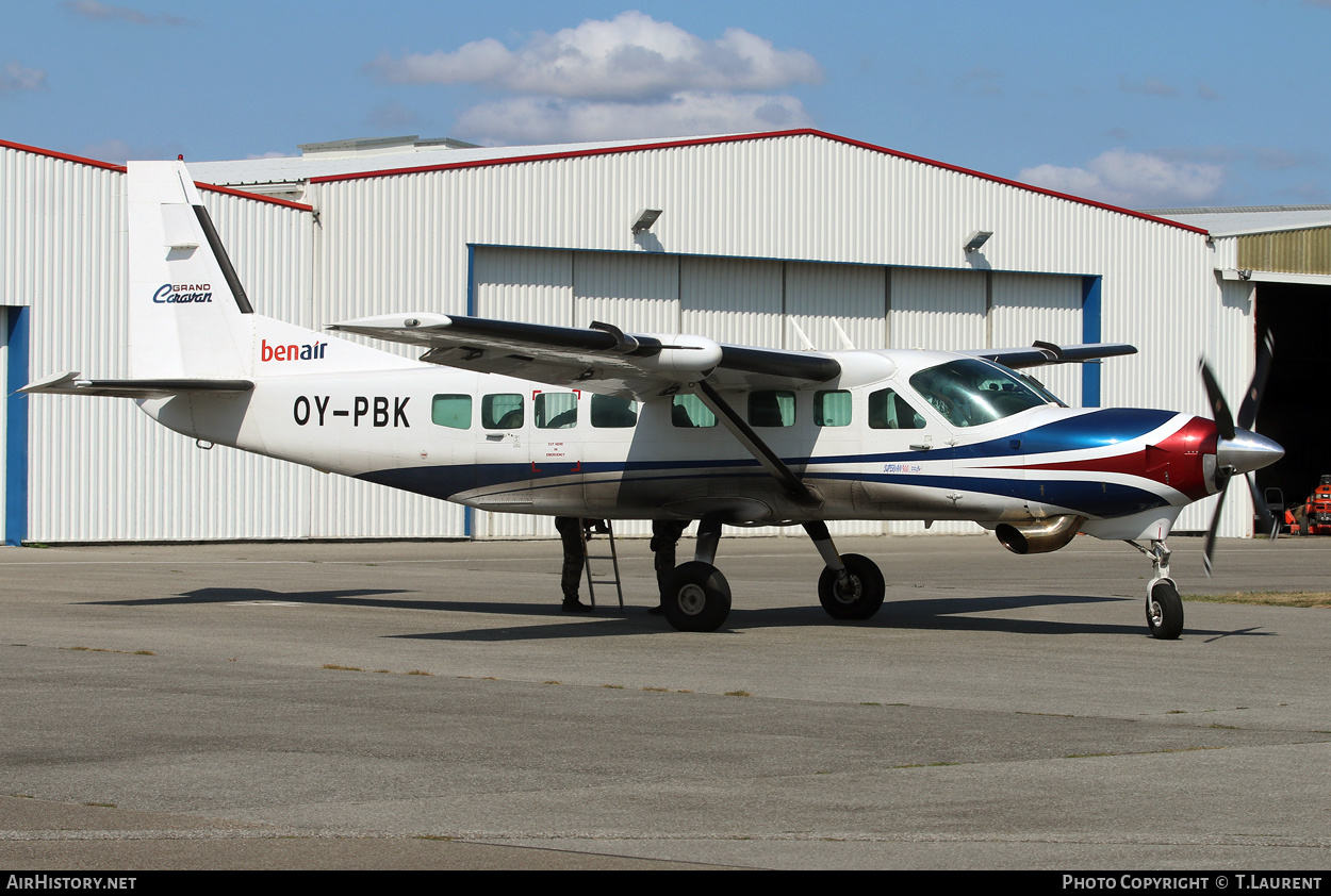 Aircraft Photo of OY-PBK | Cessna 208B Grand Caravan | BenAir | AirHistory.net #274298