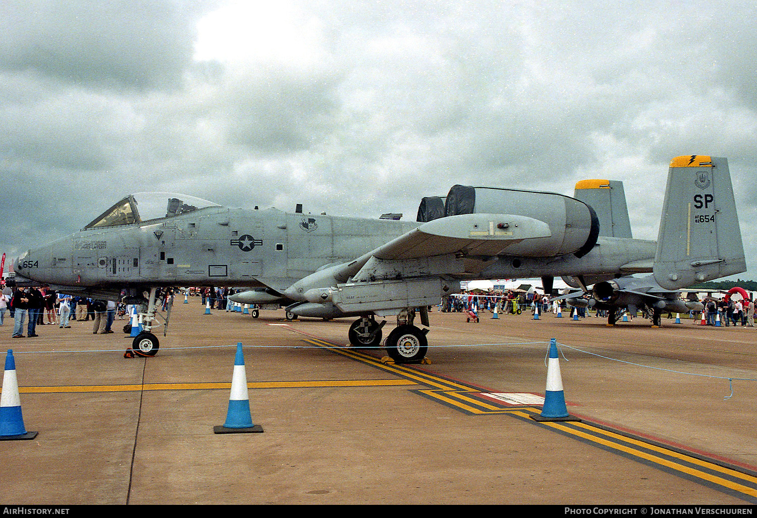 Aircraft Photo of 82-0654 / AF82-654 | Fairchild A-10A Thunderbolt II | USA - Air Force | AirHistory.net #274302