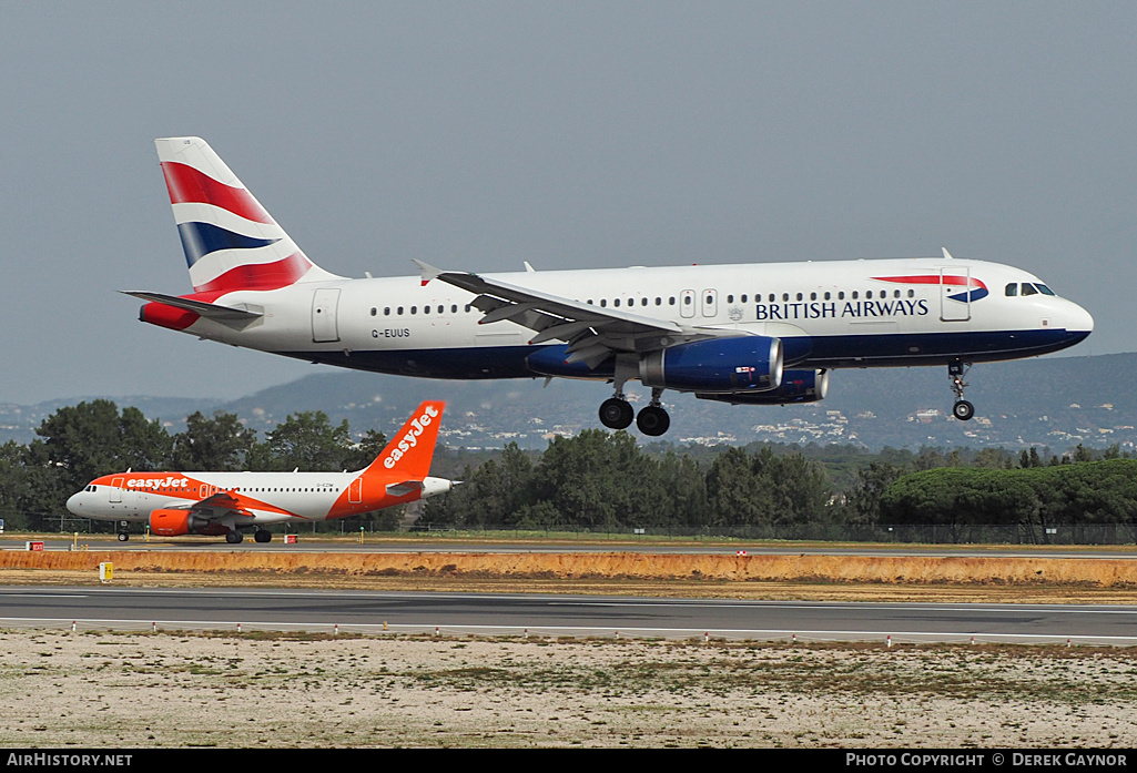 Aircraft Photo of G-EUUS | Airbus A320-232 | British Airways | AirHistory.net #274306