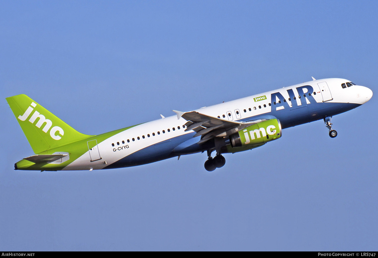 Aircraft Photo of G-CVYG | Airbus A320-231 | JMC Air | AirHistory.net #274323