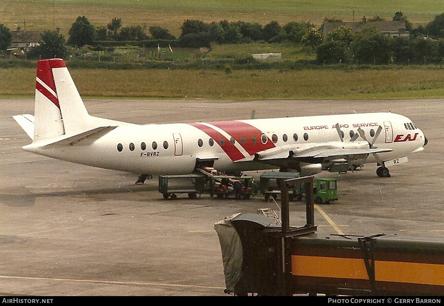 Aircraft Photo of F-BVRZ | Vickers 952 Vanguard | EAS - Europe Aero Service | AirHistory.net #274350