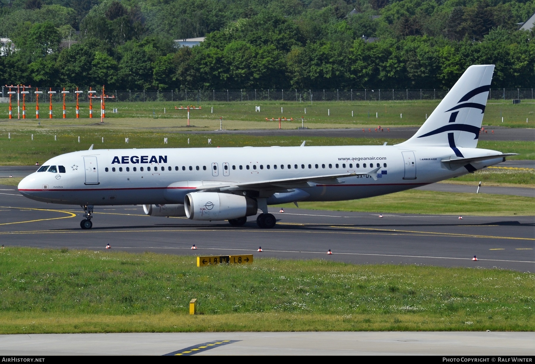 Aircraft Photo of SX-DVH | Airbus A320-232 | Aegean Airlines | AirHistory.net #274355