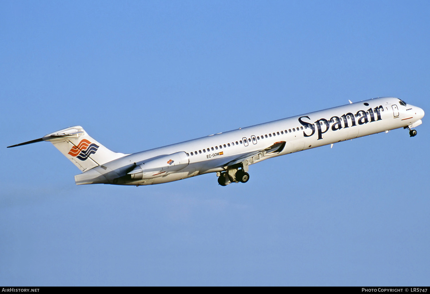 Aircraft Photo of EC-GOM | McDonnell Douglas MD-83 (DC-9-83) | Spanair | AirHistory.net #274358