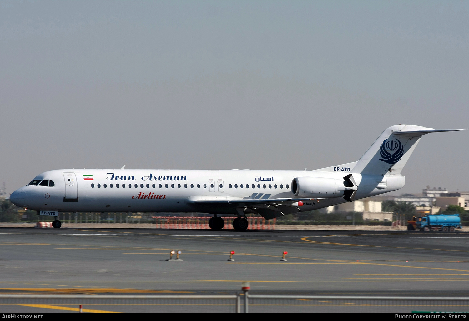 Aircraft Photo of EP-ATD | Fokker 100 (F28-0100) | Iran Aseman Airlines | AirHistory.net #274367