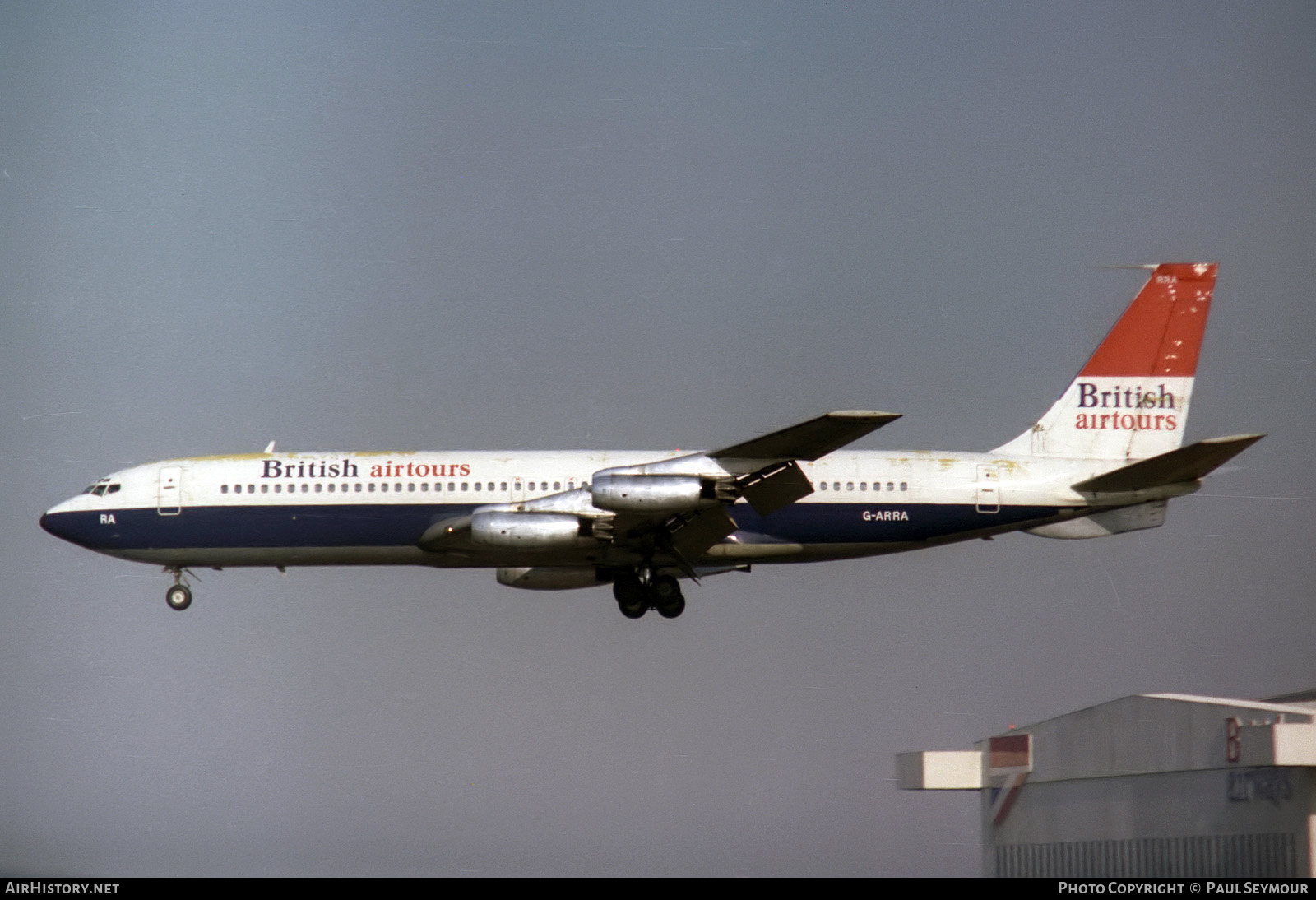 Aircraft Photo of G-ARRA | Boeing 707-436 | British Airtours | AirHistory.net #274376